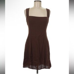 NWT REFORMATION CHOCOLATE BROWN DRESS SIZE 8